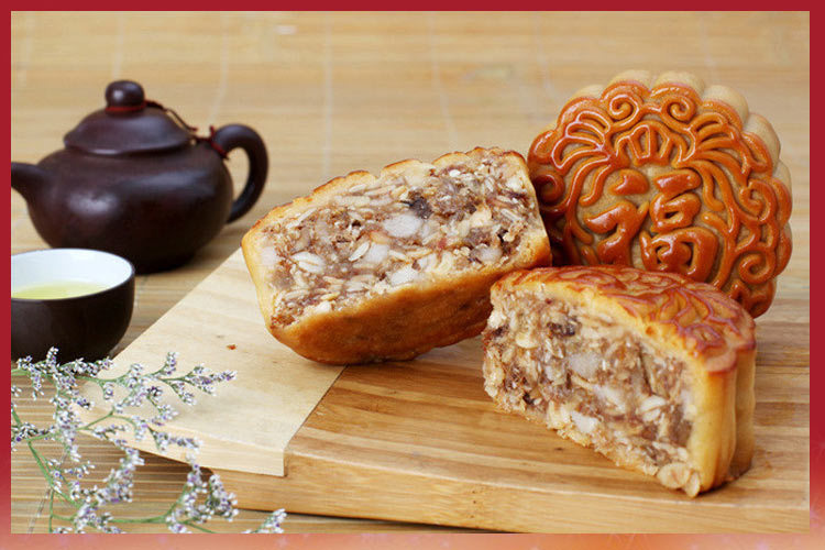 京东商城 日威 苏式百果 月饼 136克 (两个装) 报