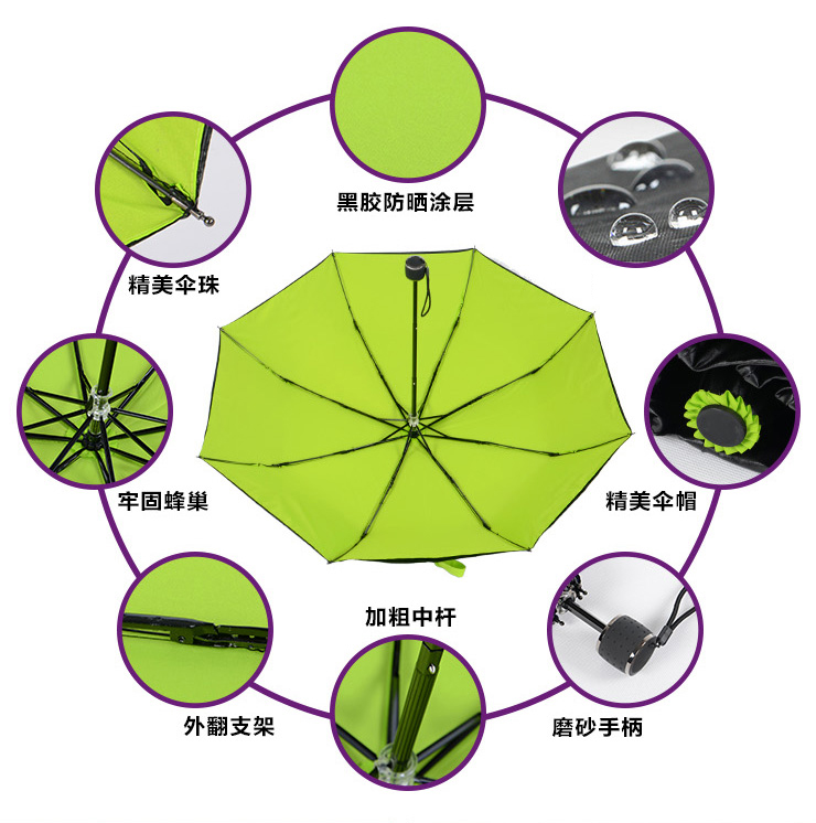 
                                        【京东超市】美度 绅士条纹全自动晴雨伞创意男士商务防晒遮阳伞3209蓝色                
