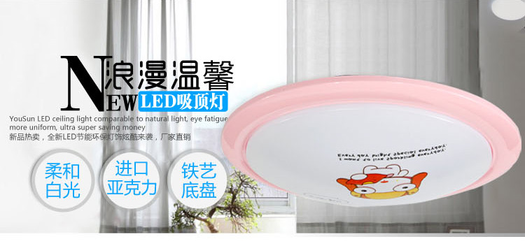 乾球（QAQ）QXD300-16WBBG 乾坤LED吸顶灯 宝贝小狗 16W