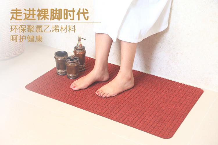 
                                        
                                        力九和 双向条纹防滑垫吸水地垫玄关门垫90x120cm深灰                