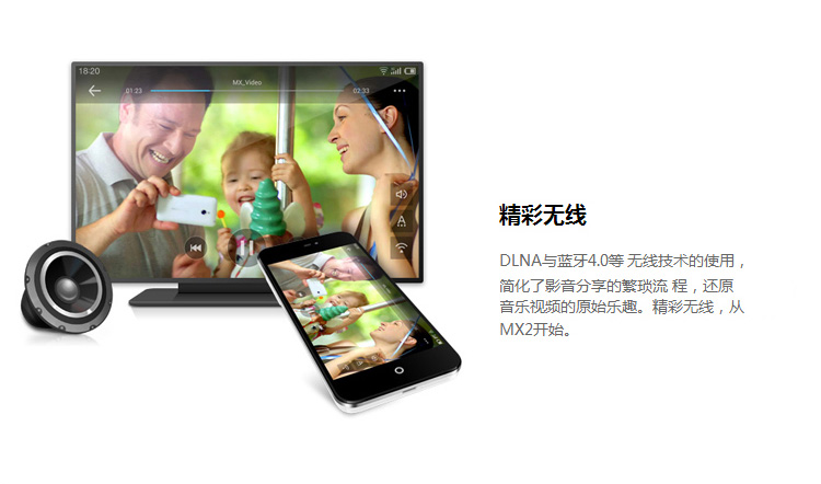 魅族 MX2 16GB 前黑后白 移动3G手机