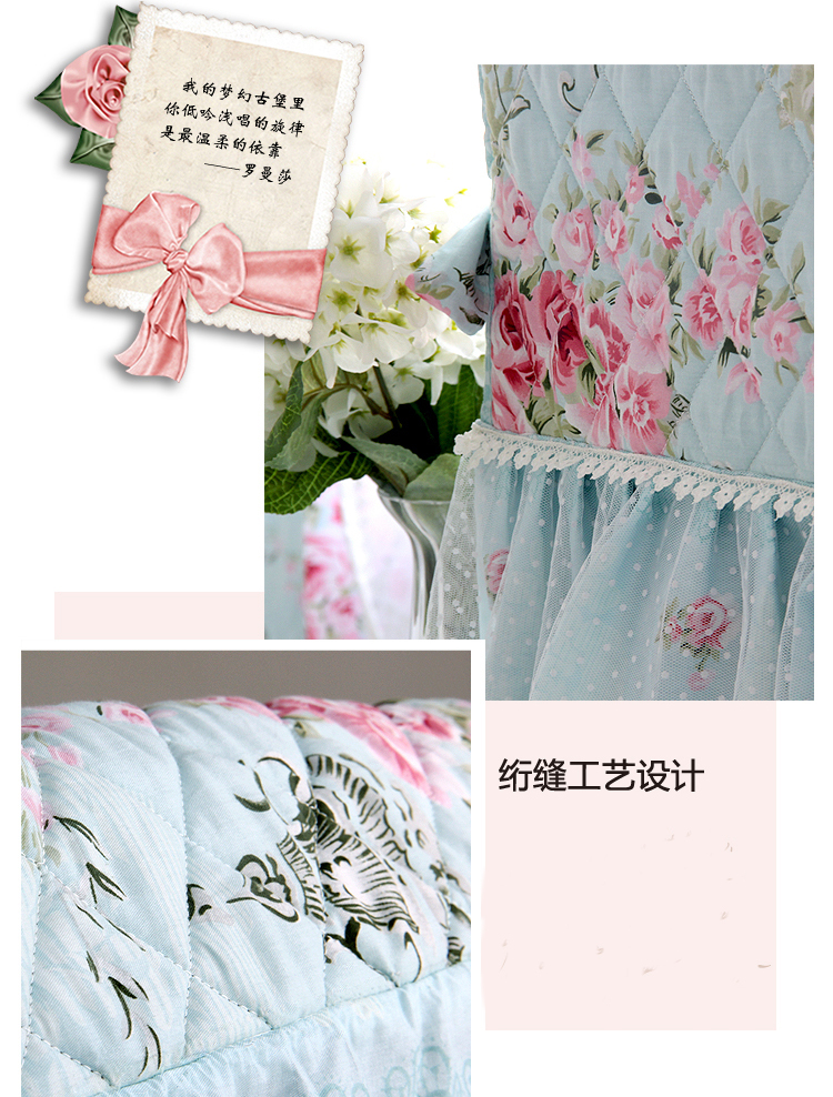 幸运狗 luckydog 罗曼莎系列布艺电视机防尘套42寸 105*70cm 