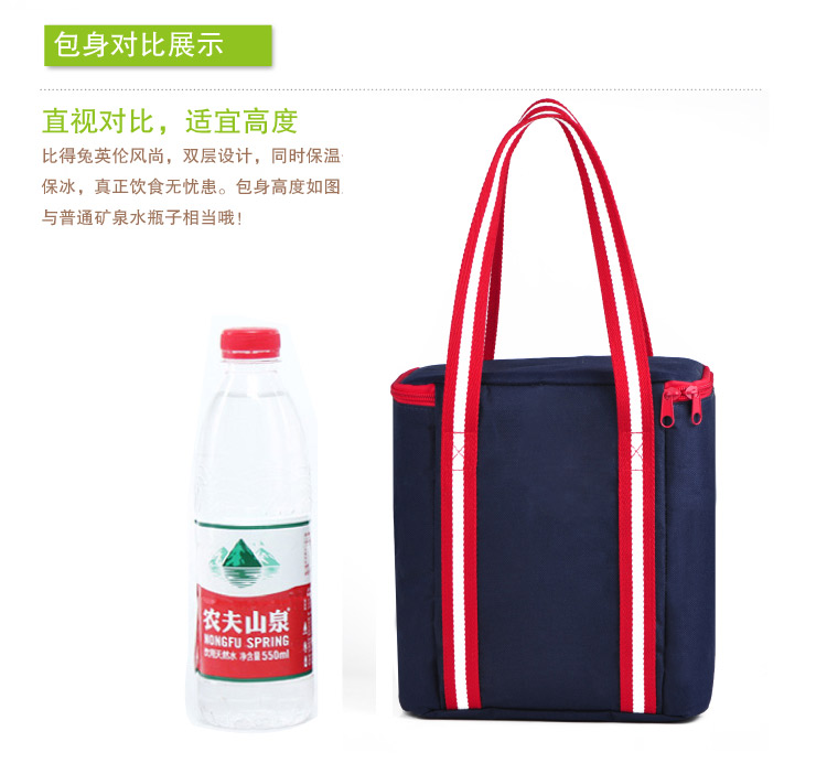 
                                        
                                        比得兔（Peter Rabbit） 保鲜饭盒便当提袋 多功能手提式保冷保温包 蓝色款                