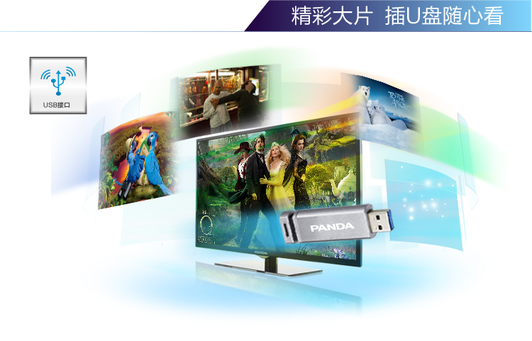 熊猫(PANDA) LE39D52 39英寸 夏普技术屏 高