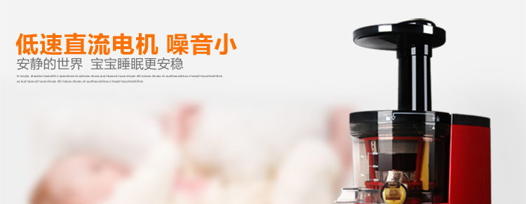海尔（Haier）原汁机家用低速榨汁机HYZ-A108 