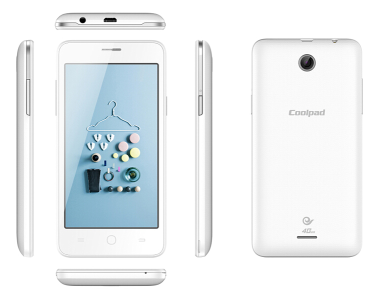酷派(Coolpad) 5261 灵动白 电信4G手机 双卡双待