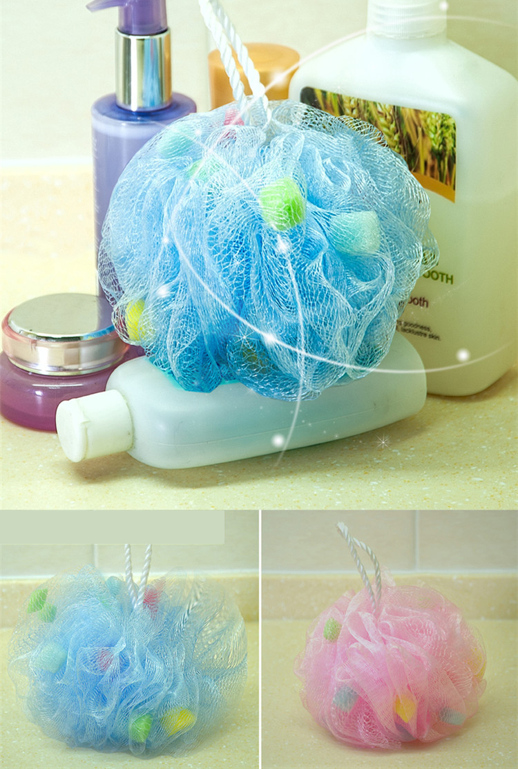 宝优妮沐浴球 洗浴用品浴擦海绵浴球浴花洗澡球