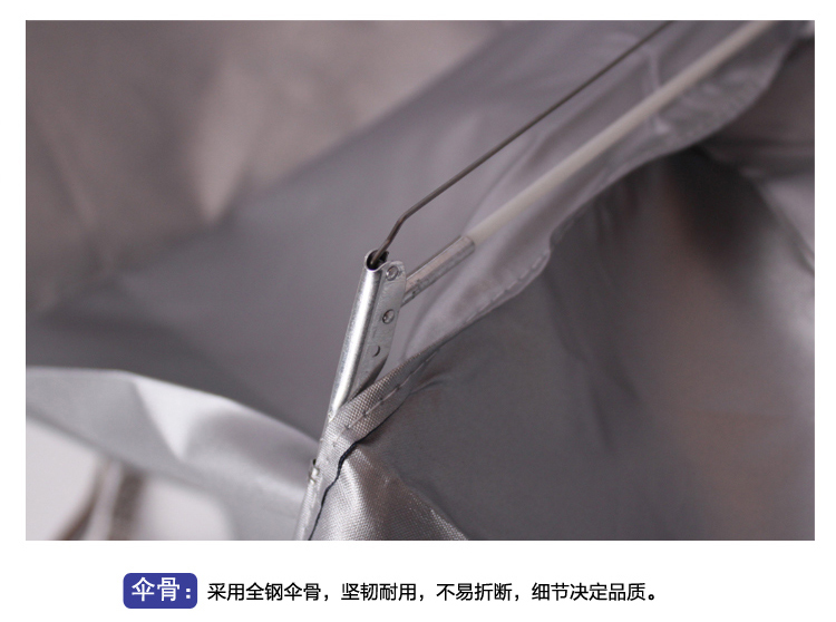 
                                        
                                                            天堂伞 三折银胶晴雨伞防紫外线太阳伞遮阳伞商务伞57cm*8骨 336橄绿                