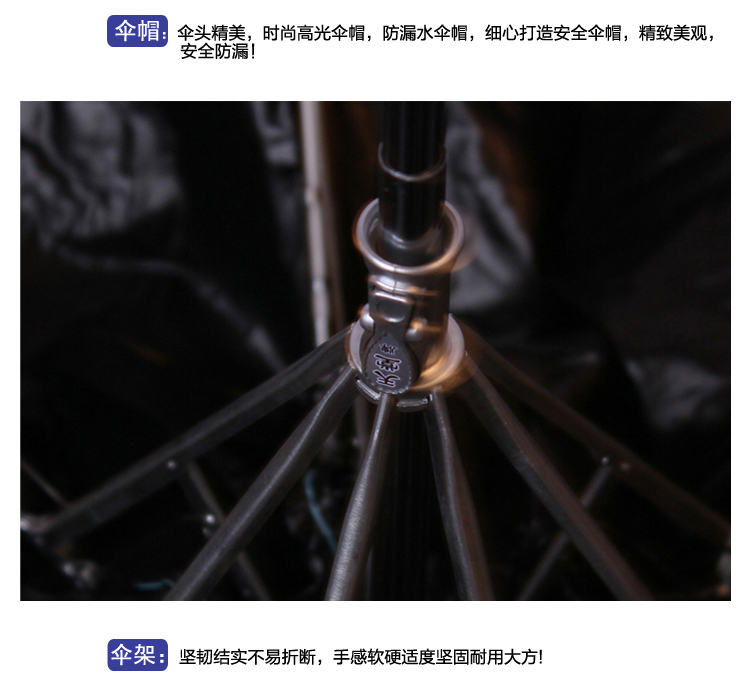 
                                        天堂伞 春日畅想黑胶丝印拼裙边三折超轻晴雨伞太阳伞 蓝绿 3343E                