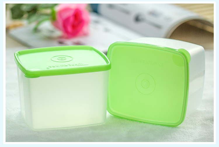 特百惠（Tupperware）冷藏保鲜方盒800ml（颜色随机）