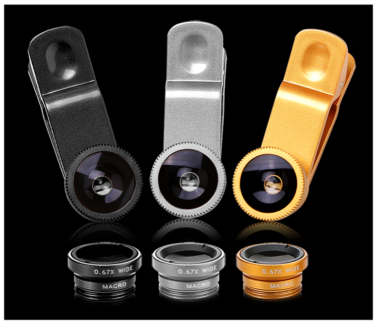 BIAZE 手机镜头 广角 微距 鱼眼摄像头 自拍镜