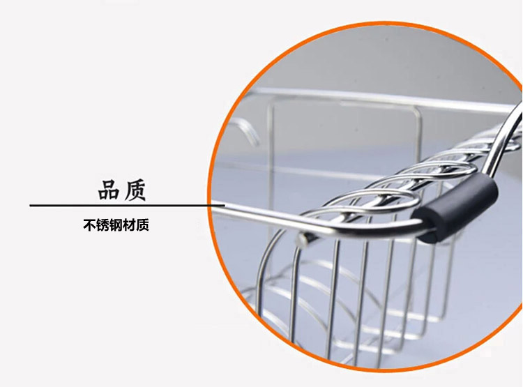 
                                        
                                        昱州 创意不锈钢碗碟架沥水架碗盘收纳架碗柜架 可伸缩型                