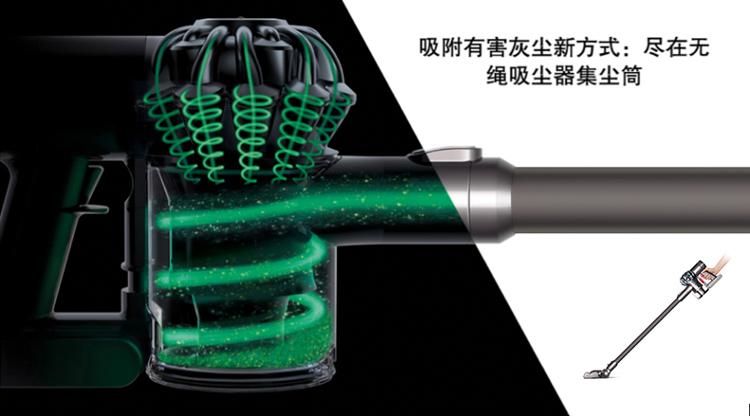 戴森(Dyson) DC62无线无绳手持式家用吸尘器 可除螨