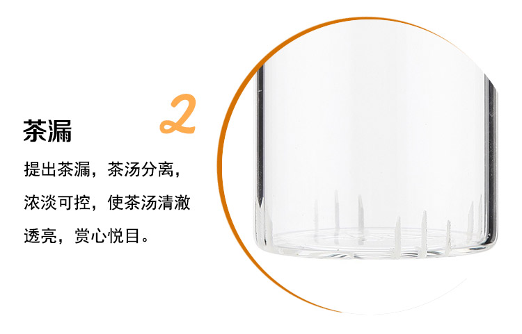 
                                                            奇高茶具套装 玻璃茶壶套装7件套(1茶壶6茶杯)隔热玻璃礼盒装红茶茶具套装 CK-001LD                