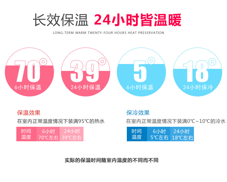 【希乐保温杯】希乐420ml真空保温杯户外吊带子弹头运动杯ds-009蓝色
