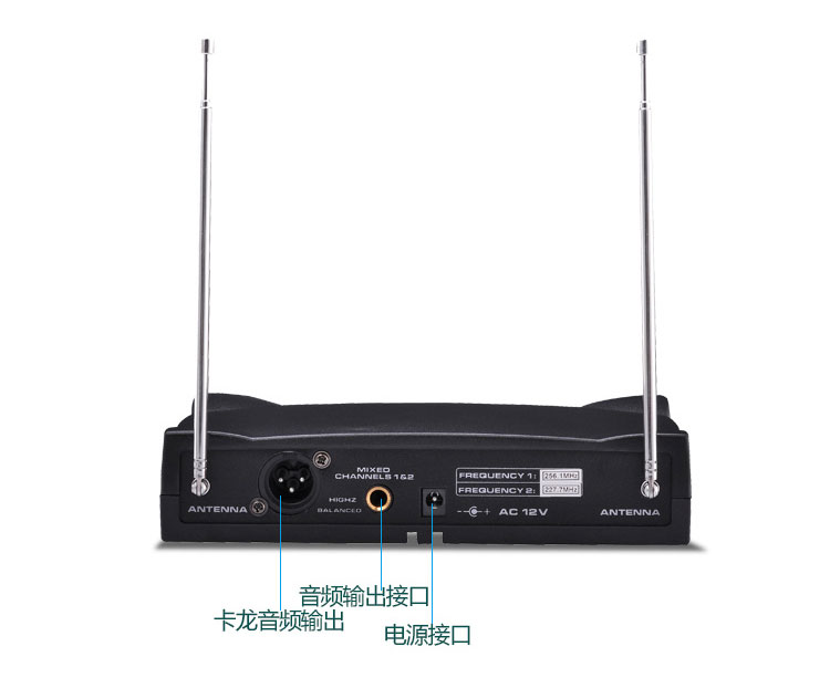 
                                        新科（Shinco） S2000 无线麦克风  家用多媒体麦克风 （一托二）                