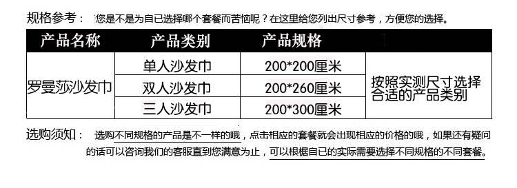 幸运狗 luckydog 罗曼莎系列布艺 三人沙发靠背巾 (200*300)