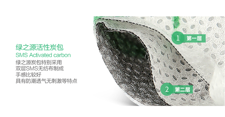 
                                        
                                                            绿之源 3000g净化王活性炭包 新房装修家用吸去除甲醛清除剂竹炭包新汽车内用除臭去味剂防潮碳包经济装                