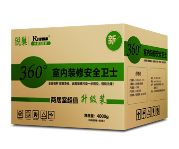 
                                        
                                                            锐巢 净化王除甲醛活性炭包金装两居室4000g 新房装修去甲醛清除剂家用竹炭包汽车净化除味碳包                