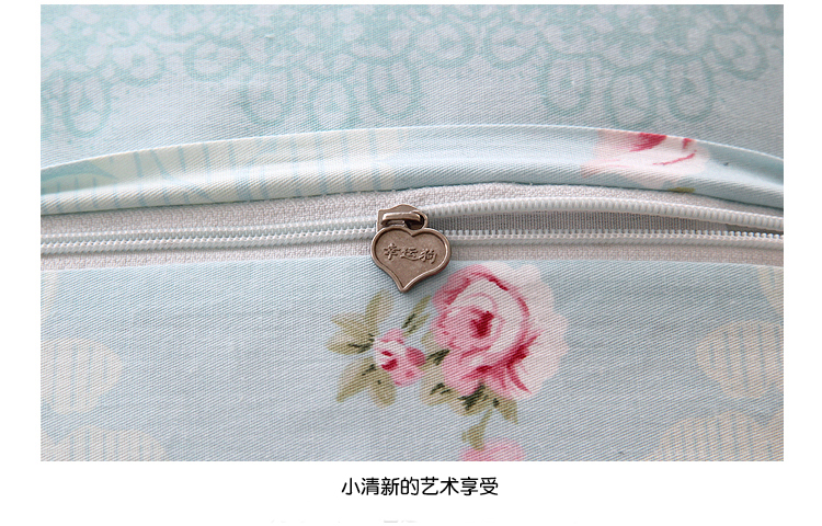 幸运狗 luckydog 罗曼莎全棉靠枕带蕾丝花边含芯 沙发方形抱枕43*43cm