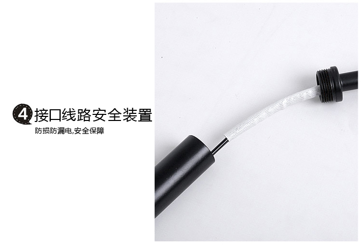 道远亮眼睛 LED落地灯5W暖光 客厅卧室床头灯宜家创意可伸缩布艺钓鱼落地台灯ML888白色