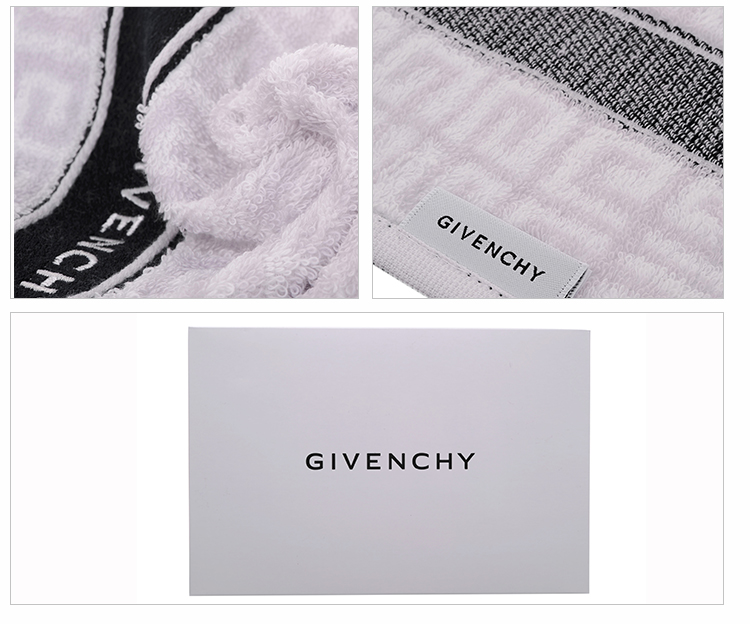 (第1期)纪梵希 givenchy 男士拼色纯棉毛巾两件套礼盒gg10213自营大牌