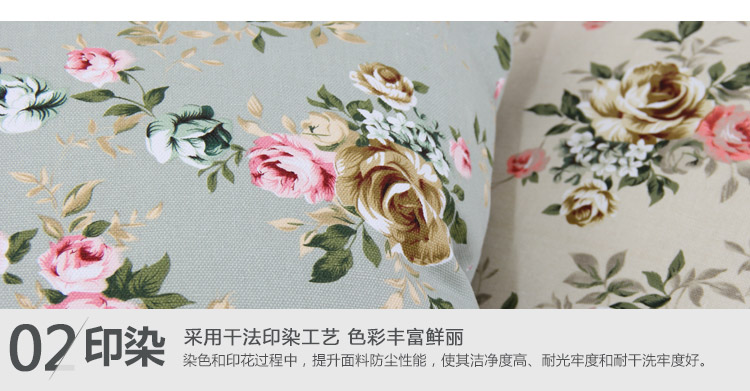 
                                        富居(FOOJO)抱枕含芯沙发床头办公椅腰靠垫午睡枕45*45cm花语                