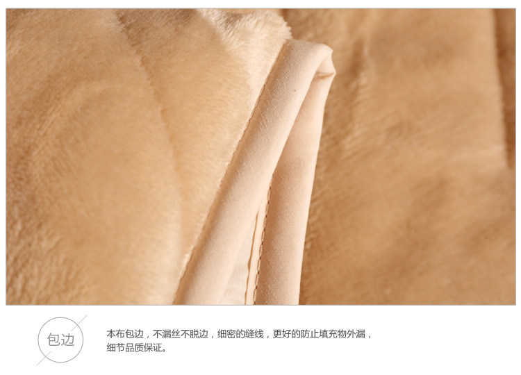 
                                        
                                        艾维 床品家纺 床褥子 加厚尊贵绒豪华床垫子垫被榻榻米 双人加大 180*200cm                