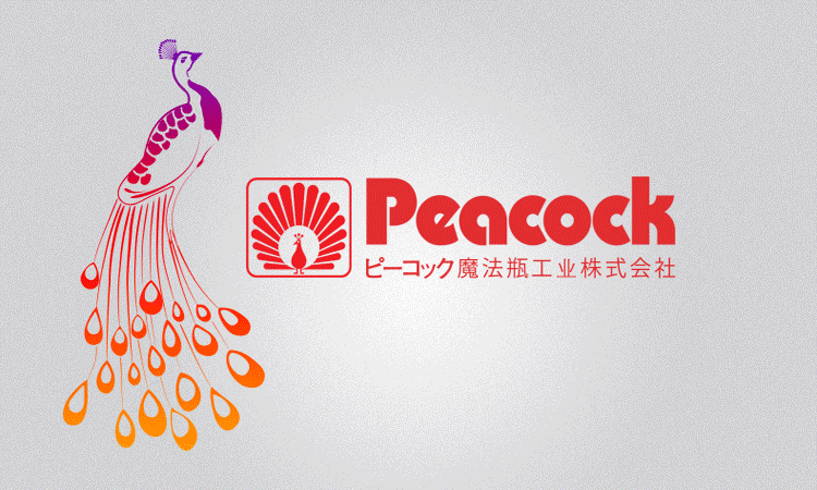 孔雀（Peacock）不锈钢真空保温饭盒3层 保温桶免加热AOL-18(P)