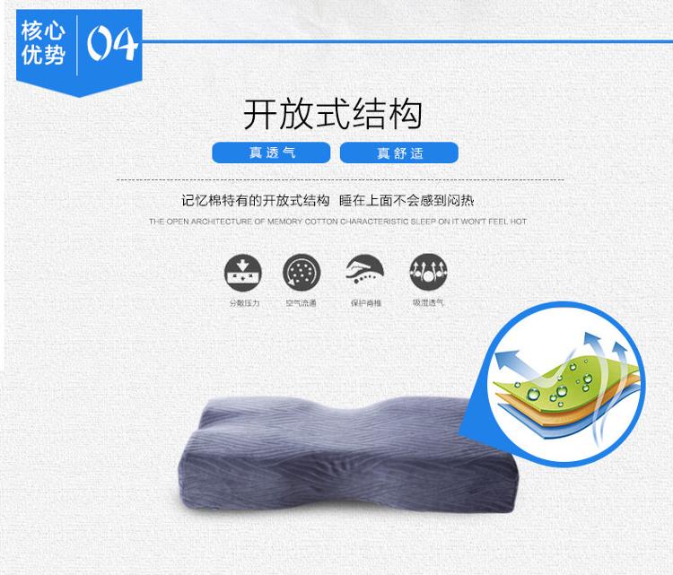 
                                        
                                                            诺伊曼（noyoke）枕芯 高款功能两用记忆枕 颈椎枕 加长款枕头 记忆棉枕头 颈椎枕头 枕头芯                
