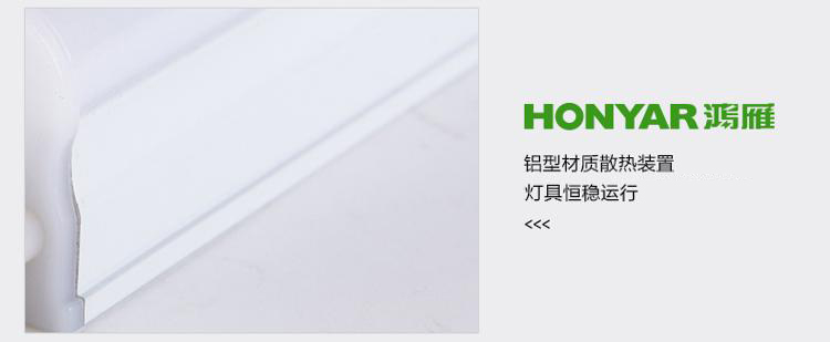 鸿雁HONYAR T5一体化支架日光灯管 1.2米 14W 白光 恒星系列
