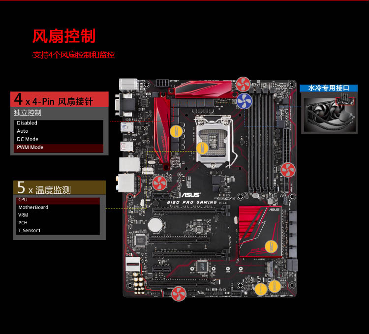 华硕b150plus接线图,华硕b350plus接线图解 华硕b150 pro gaming ddr4 *行货特价 755元
