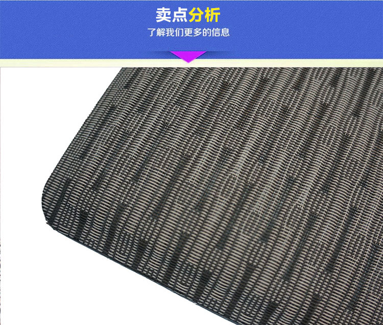 力九和 弹性玄关地垫门垫爬爬垫 加厚15mm 48x98cm卡巴那系列