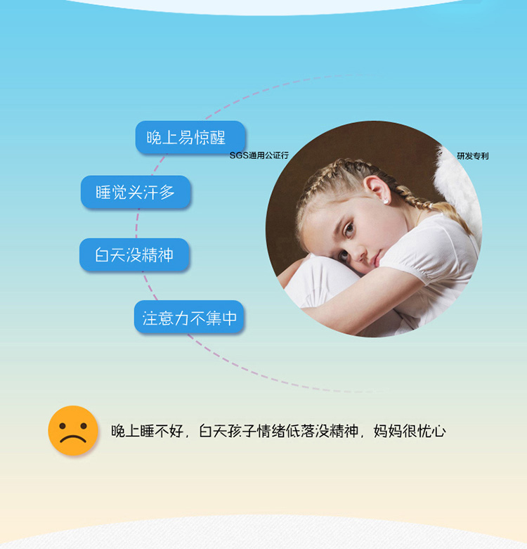 
                                        
                                        睡眠博士（AiSleep）枕芯 人体工学进口乳胶儿童枕 学生乳胶枕 3-8岁宝宝                