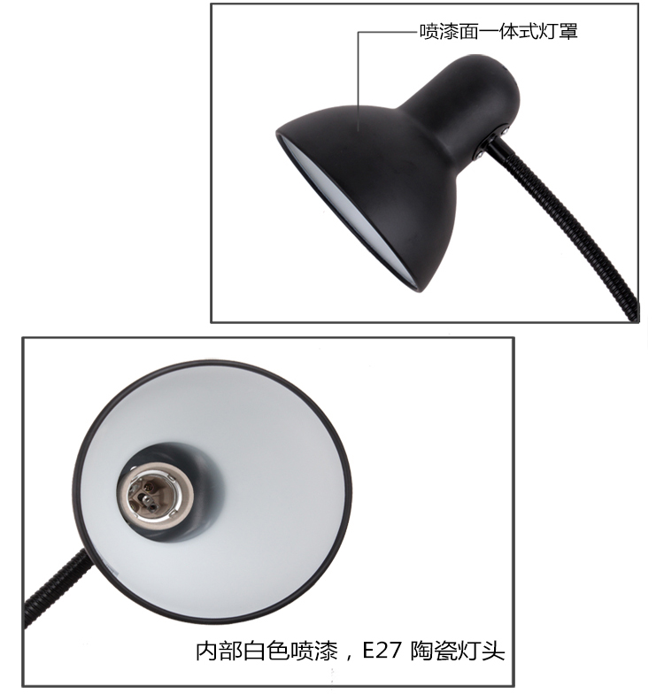 
                                        
                                        道远亮眼睛金属落地灯ML606黑色                