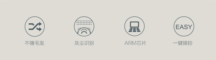 福玛特（FMART）雅致（E-R300G）自动充电不缠毛发全自动扫地机器人吸尘器