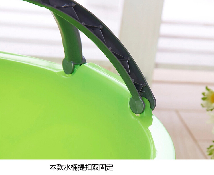 
                                        
                                        顺美 脸盆 欧式加厚透明塑料盆洗菜洗衣洗脸盆子厨房浴室多用盆SM-2067                