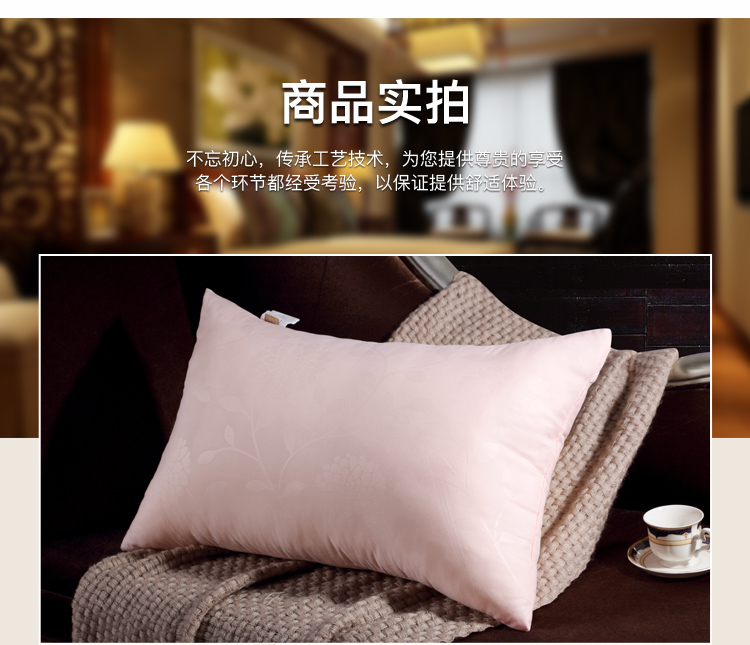 
                                        
                                        艾维 床品家纺 高弹抗压枕头单只装                