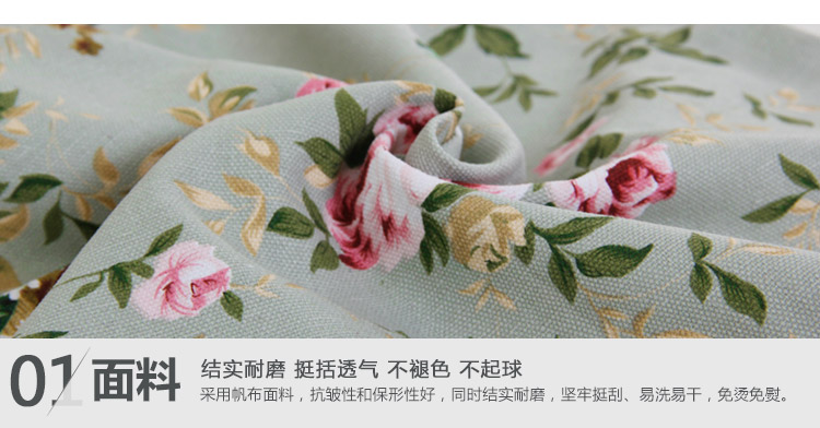 
                                        富居(FOOJO)抱枕含芯沙发床头办公椅腰靠垫午睡枕45*45cm花语                