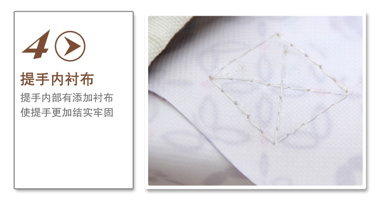 百草园 牛津布三面可视收纳箱 衣服杂物整理箱储物箱 大号66L 1个装 咖色 赠收纳盒