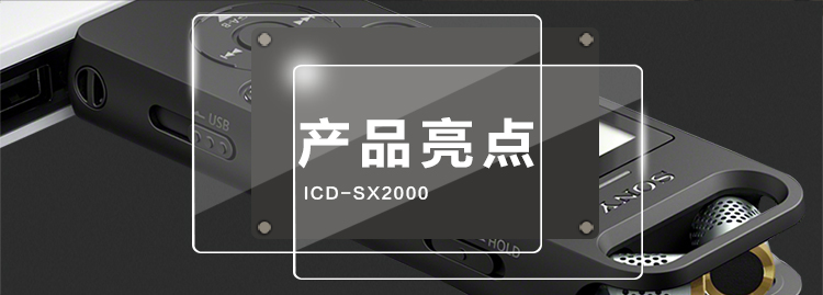 索尼（SONY）ICD-SX2000 Hi-Res 高解析度...-京东