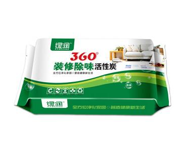 
                                        
                                        绿润 360除甲醛活性炭包600g去味汽车家用除味                