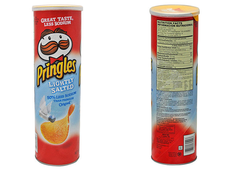 美国进口 品客 pringles 薯片淡咸原味 161g