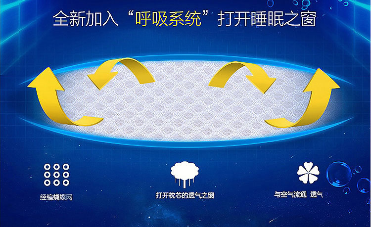 
                                        
                                        九洲鹿 可水洗呼吸枕头枕芯透气单成人学生酒店枕头092                