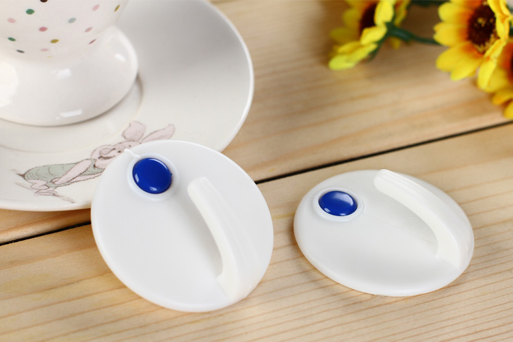 雨花泽（Yuhuaze） 挂勾 塑料挂钩三个装YHZ-90306 浴室粘勾/衣帽钩/挂衣钩/粘钩