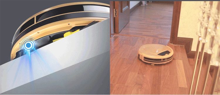 福玛特(fmart)金星 e-550(g) 全自动充电 全智能扫地机器人吸尘器