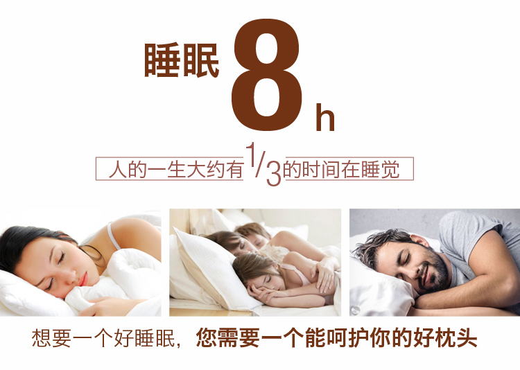 
                                        
                                        艾维 床品家纺 高弹抗压枕头单只装                