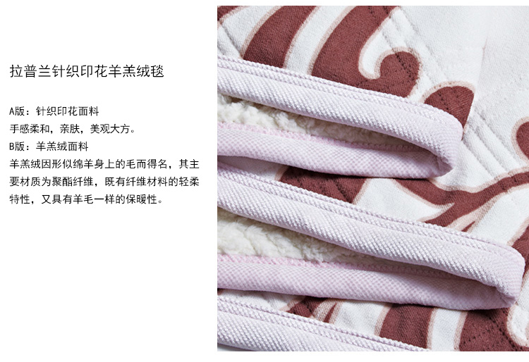
                                        亿斯达（YISIDA）珊瑚绒毯 亲肤绒毯 羊羔绒毛毯/盖毯 加厚 针织 200*230 藤蔓粉                