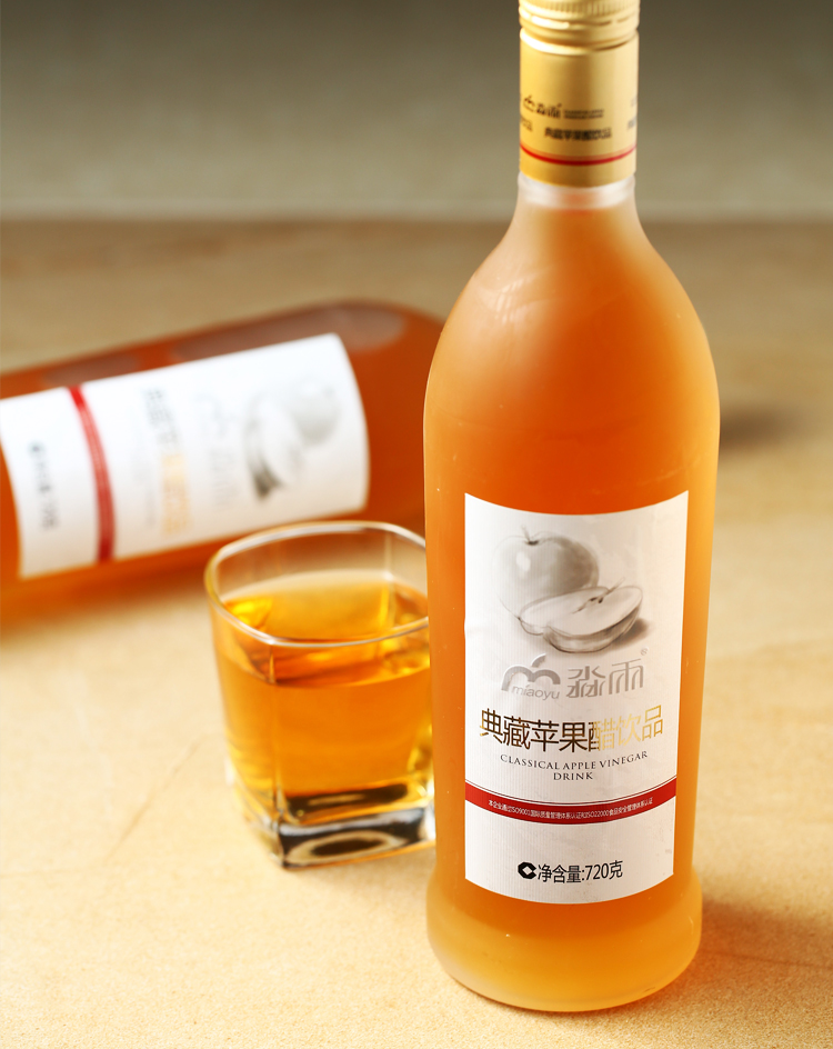 【淼雨淼雨苹果醋1箱】淼雨 苹果汁苹果醋1箱 720ml *