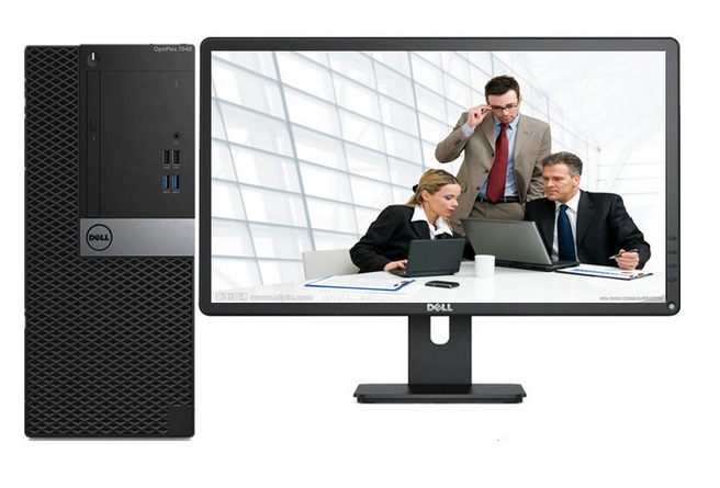 戴尔(dell)optiplex 7040mt台式机(i7-6700/q170/8g/1t/dvdrw/4g独显